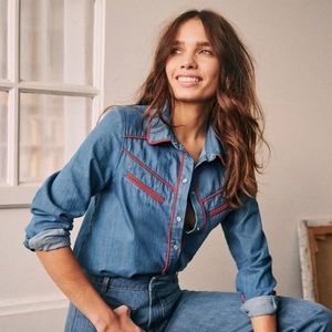 Sézane, Brady Shirt Western Shirt